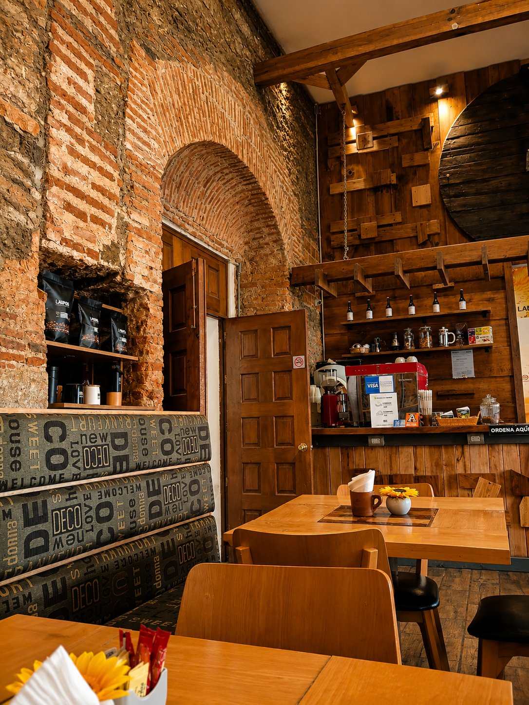 Interior del restaurante